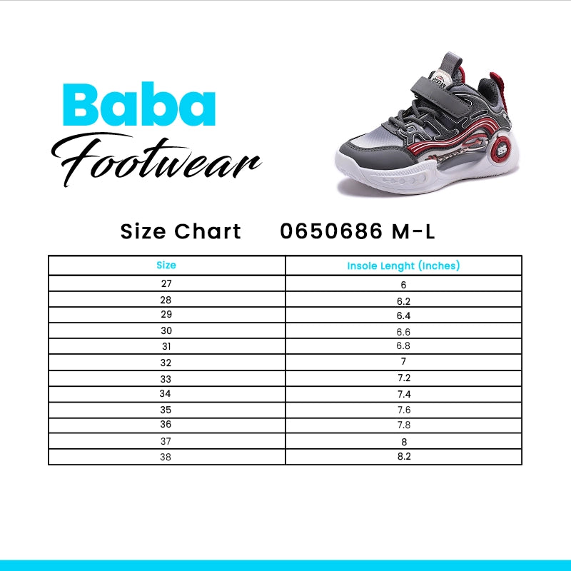 Baba Jogger Shoes Gray 0650686