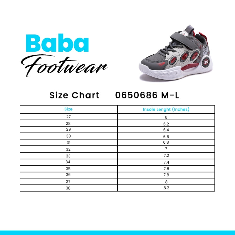 Baba Jogger Shoes Gray 0650687