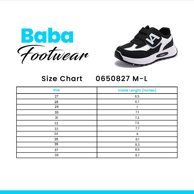 Boy Jogger Shoes Black 0650827