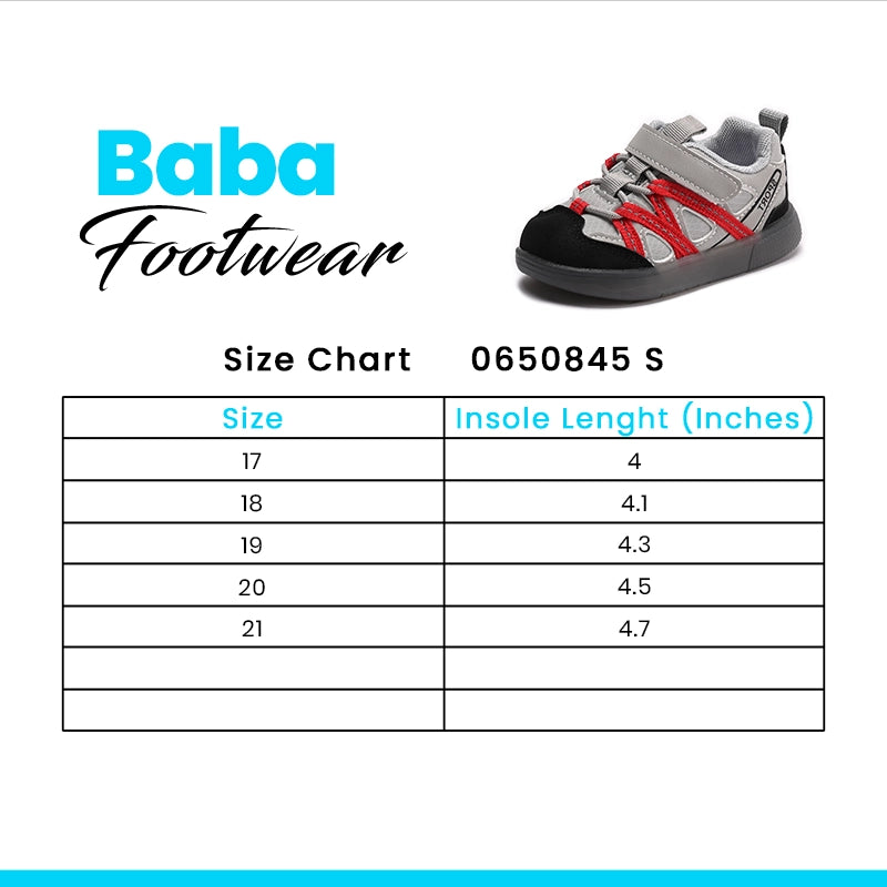 Boy Jogger Shoes  Gray 0650845