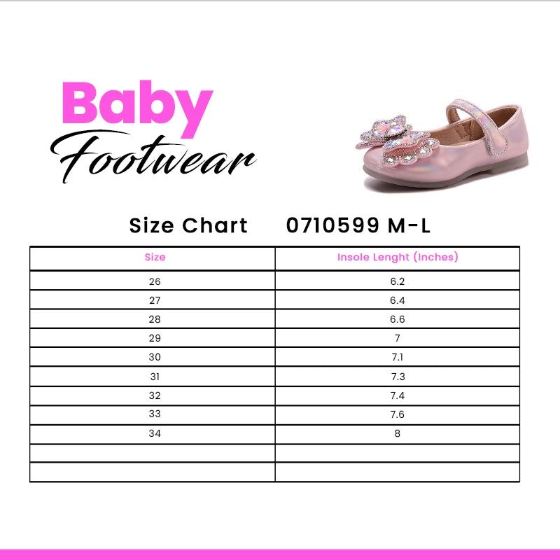 Baby Fancy Pumps Peach 710599