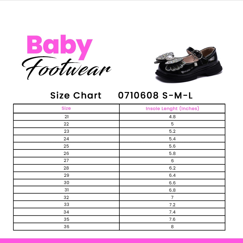 Baby Fancy Pumps Black 0710608