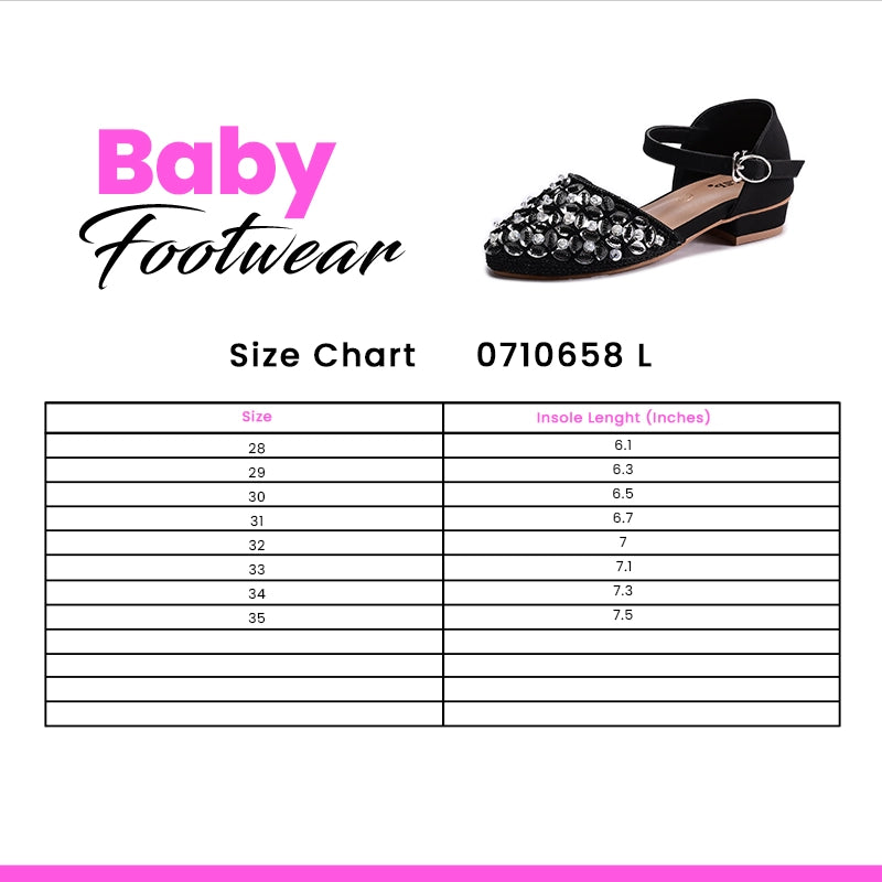 Baby Fancy Pumps Black 0710658