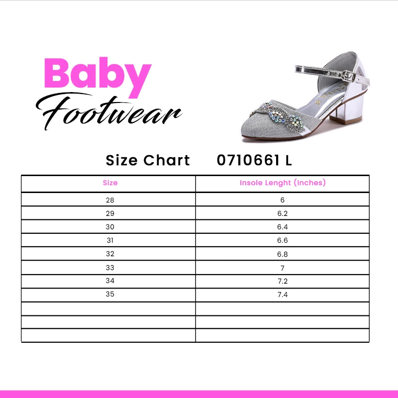 Baby Fancy Pumps Silver 0710661