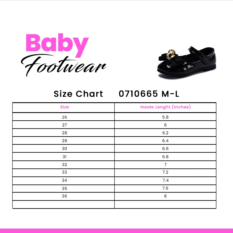 Baby Fancy Pumps Black 0710665