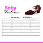 Baby Casual Pumps Maroon 0710666