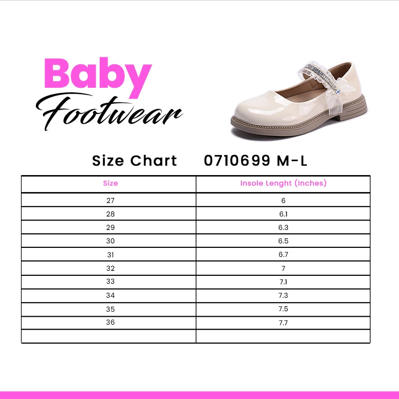 Girl Fancy Pumps Fawn 0710699