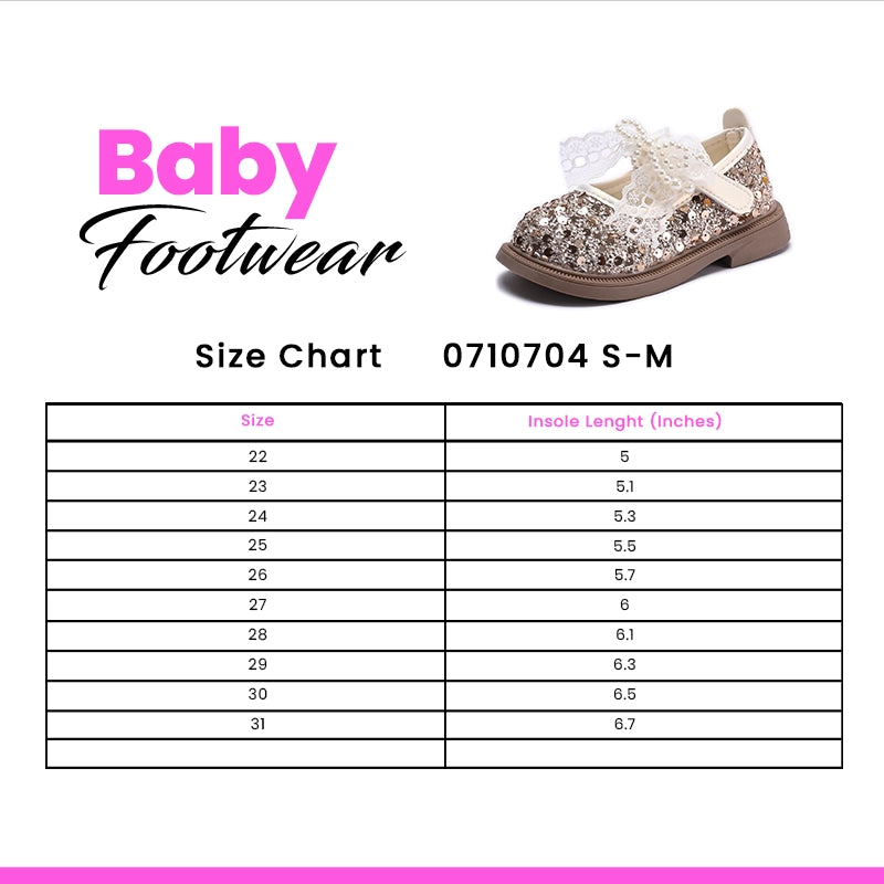 Girl Fancy Pumps Golden 0710704