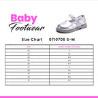 Girl Fancy Pumps Silver 0710706
