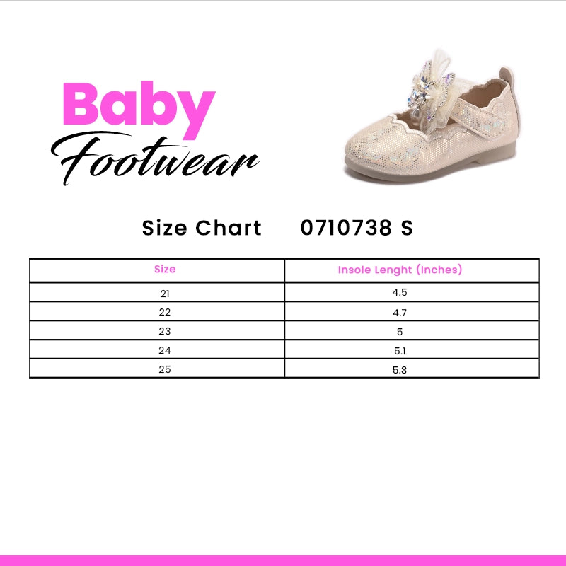 Girl Fancy Pumps Fawn 0710738