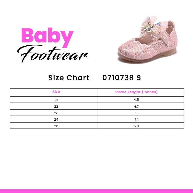 Girl Fancy Pumps Pink 0710738