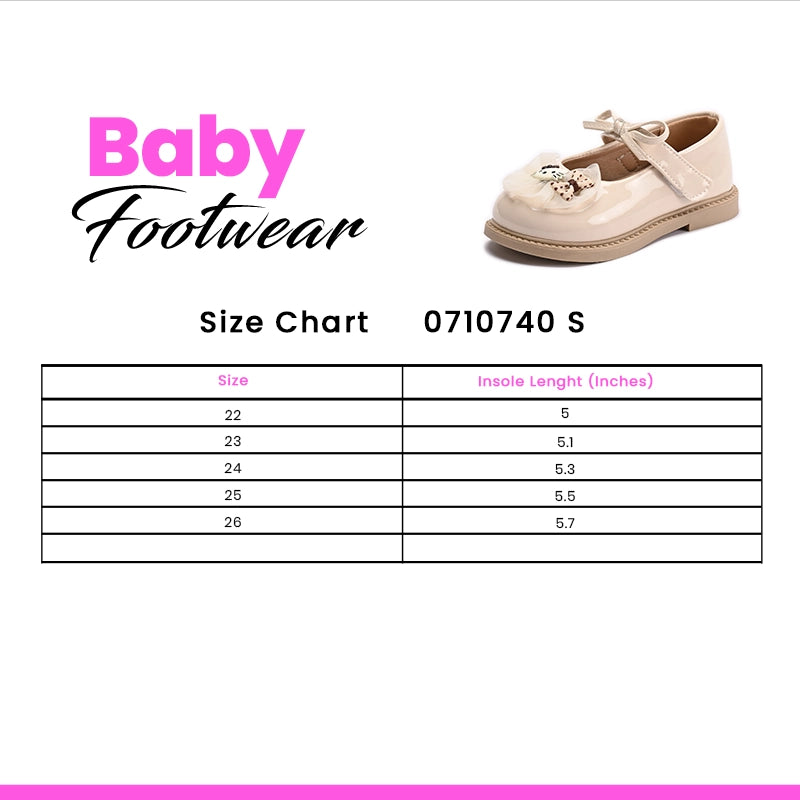 Girl Casual Pumps Fawn 0710740