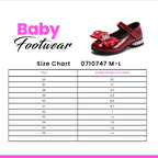 Girl Fancy Pumps  Maroon 0710747