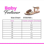 Baby Girls Gold Sandals 0720769