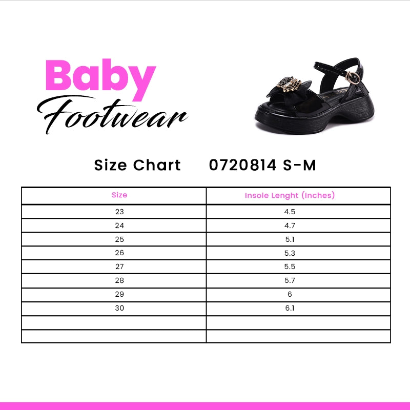 Black Casual Sandal 0720814