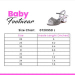 Baby Girls Silver Fancy Sandals 0720958