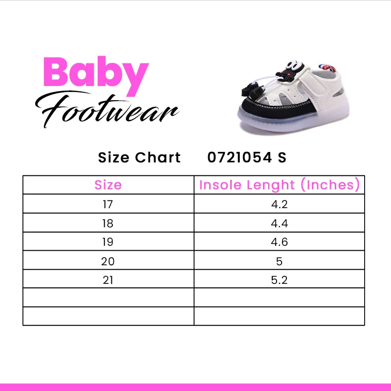 Baby Black Casual Sandal 0721054