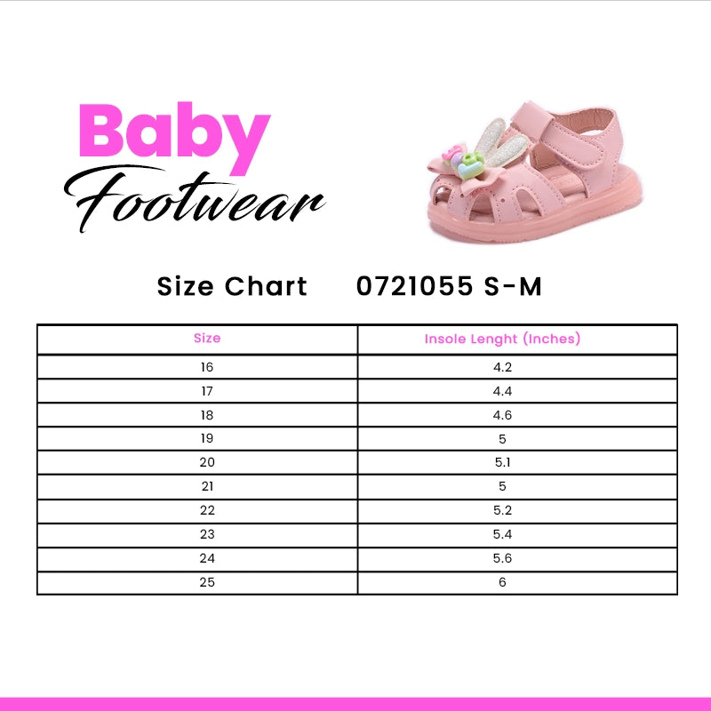 Baby Pink Casual Sandal 0721055