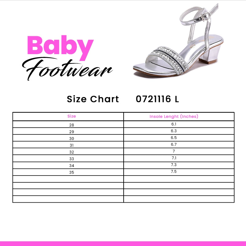 Baby Fancy Sandal Silver 0721116