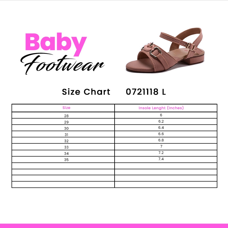 Baby Casual Sandal Peach 0721118
