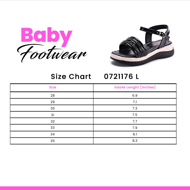 Baby Fancy Sandal Black 0721176