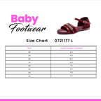 Baby Fancy Sandal Maroon 0721177