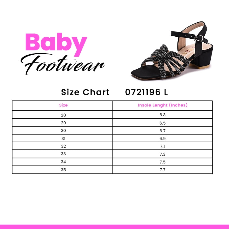Baby Fancy Sandal Black 0721196