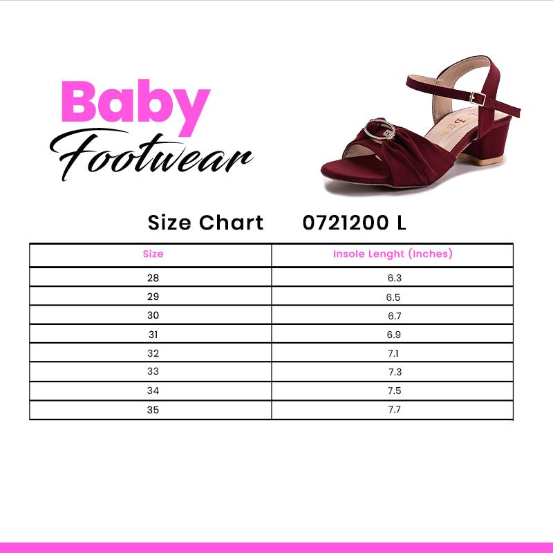 Baby Casual Sandal Maroon 0721200