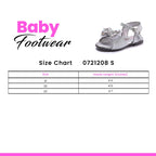 Baby Fancy Sandal Silver 0721208