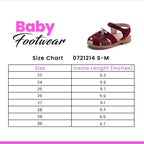 Baby Fancy Sandal Maroon 0721214