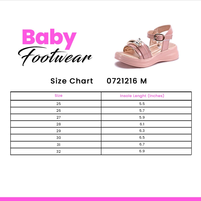 Baby Fancy Sandal Peach 0721216