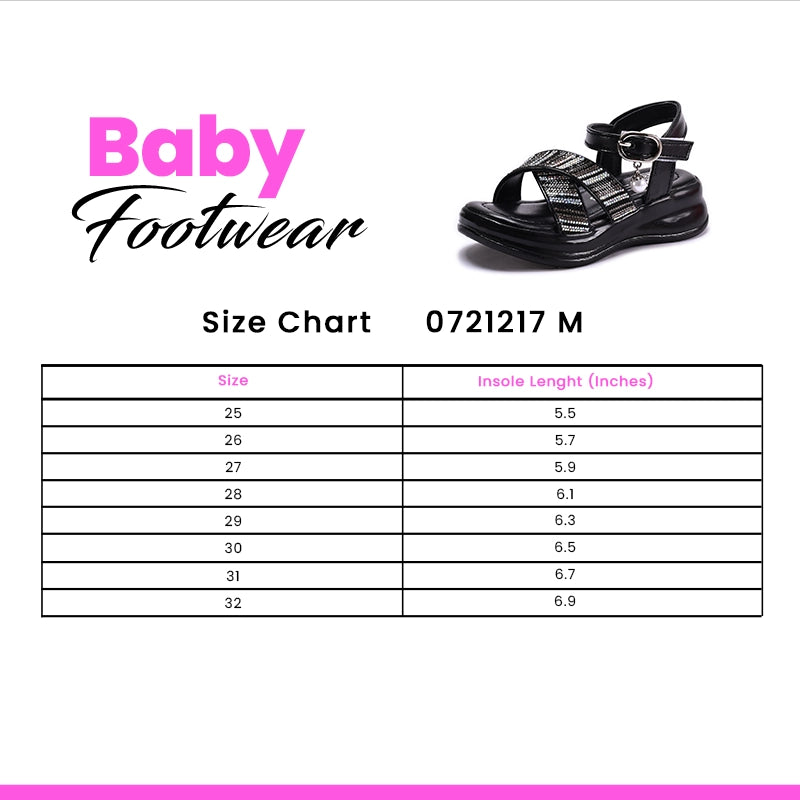 Baby Fancy Sandal Black 0721217