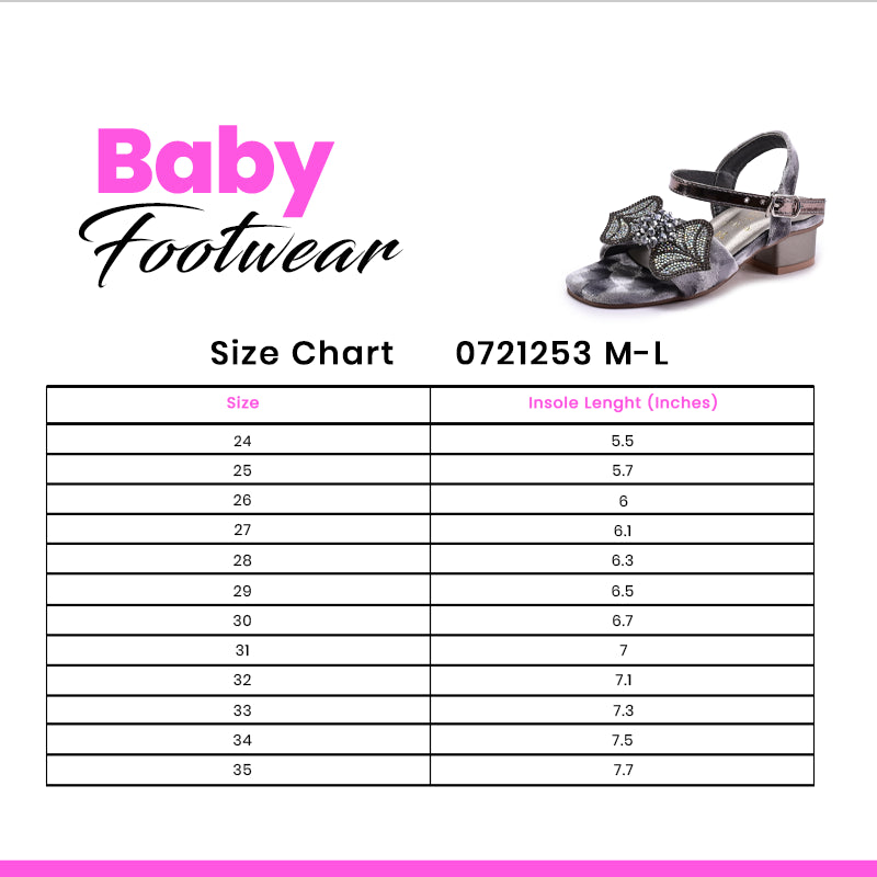 Baby Fancy Sandal Gray 0721253