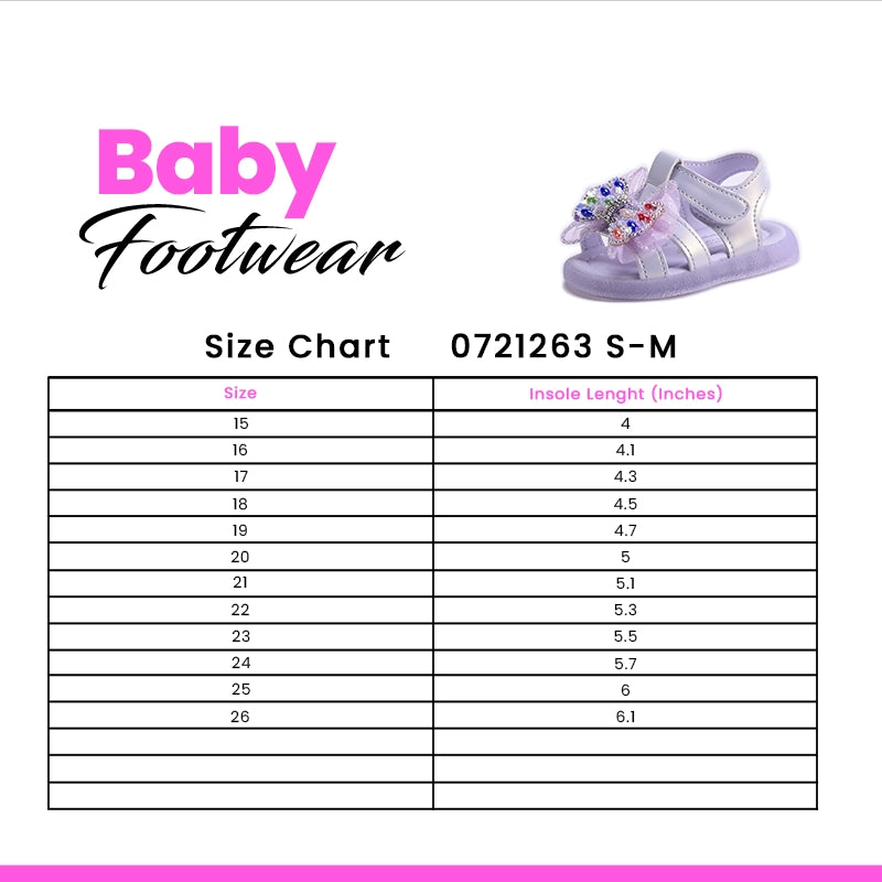 Baby Fancy Sandal Silver 0721263