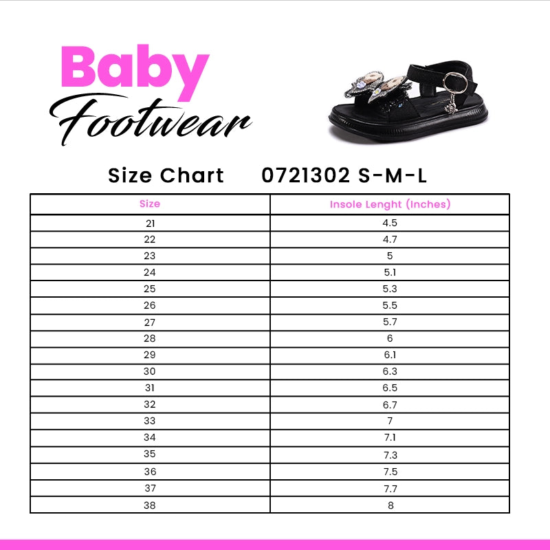 Baby Fancy Sandal Black 0721302