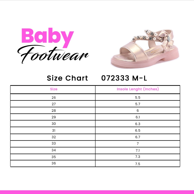 Baby Fancy Sandal Peach 0721333
