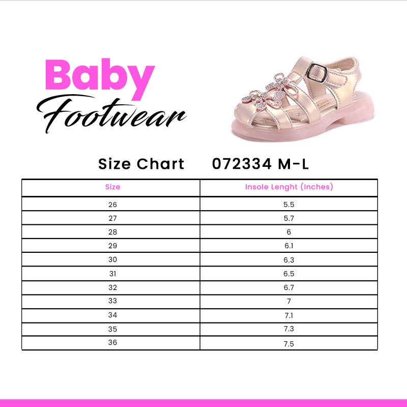 Baby Fancy Sandal Peach 0721334