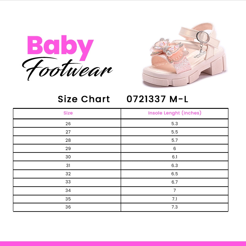 Baby Fancy Sandal Peach 0721337