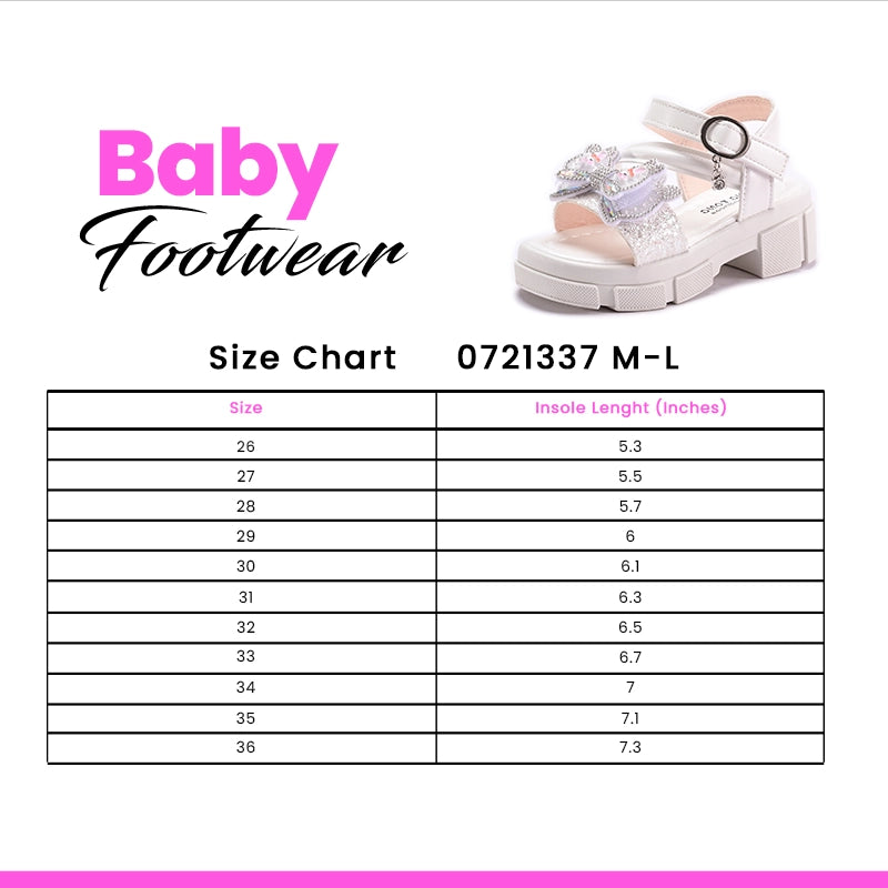 Baby Fancy Sandal White 0721337