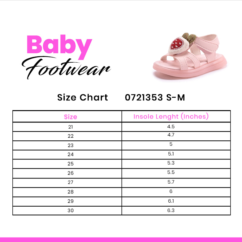 Baby Casual Sandal Pink 0721353