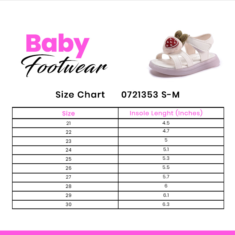 Baby Casual Sandal White 0721353