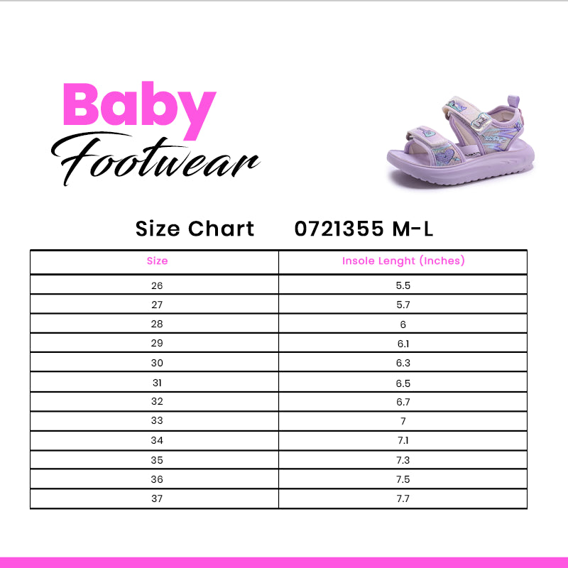 Baby Casual Sandal Purple 0721355