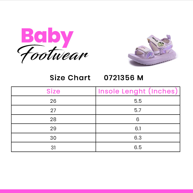 Baby Casual Sandal Purple 0721356