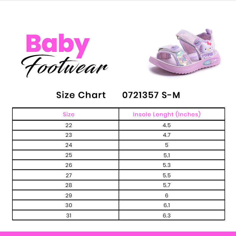 Baby Casual Sandal Purple 0721357