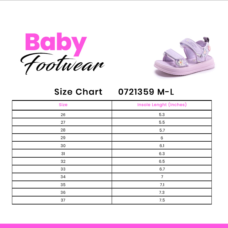 Baby Casual Sandal Purple 0721359