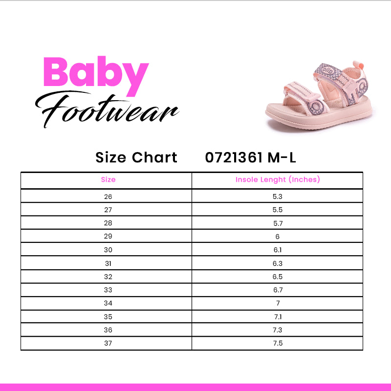 Baby Casual Sandal Pink 0721361