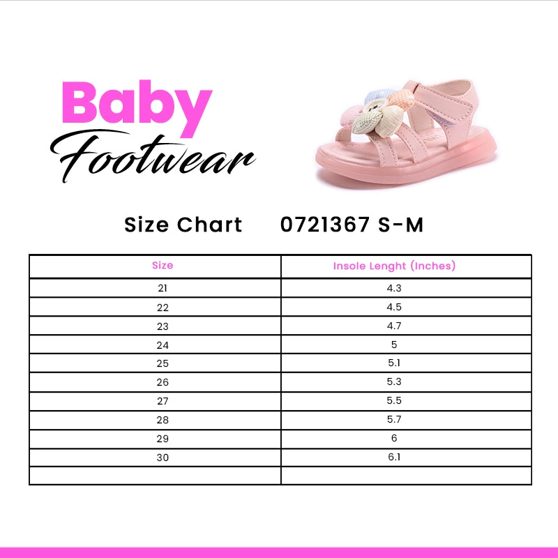 Baby Casual Sandal Pink 0721367