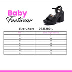 Girl Fancy Sandal Black 0721383