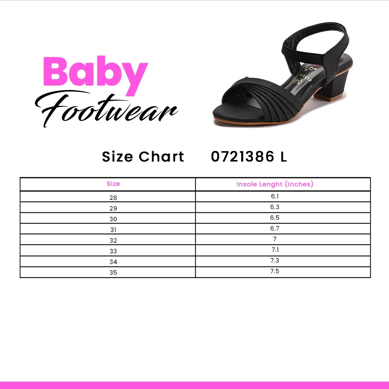 Girl Casual Sandal Black 0721386