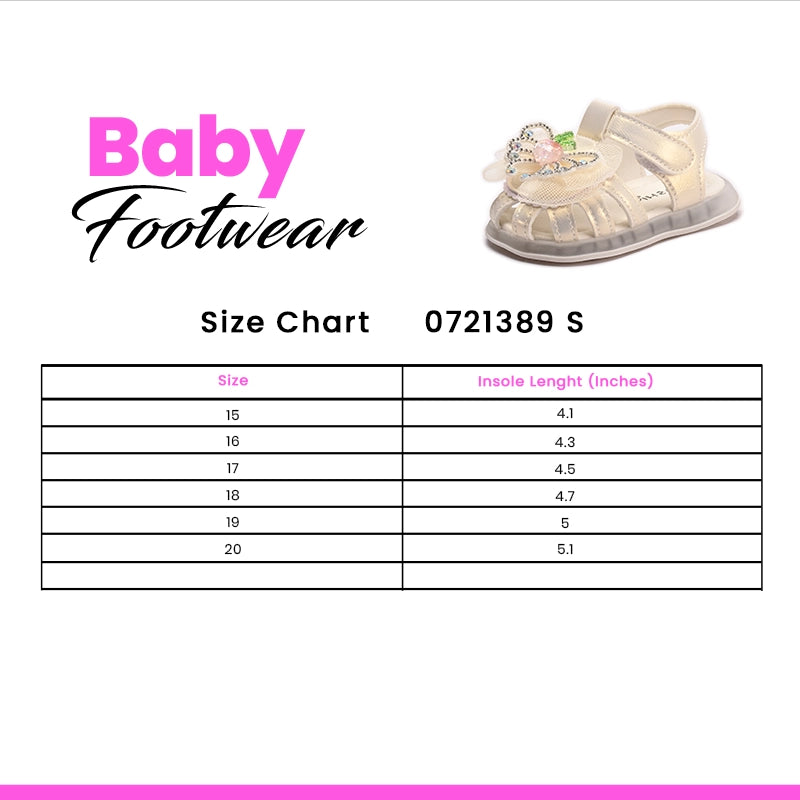 Girl Fancy Sandal Fawn 0721389